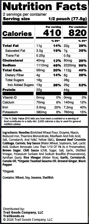 STIR-FRIED BEEF NOODLES