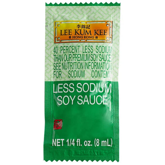 Lee Kum Kee Less Sodium Soy Sauce Packet - (5 Count)